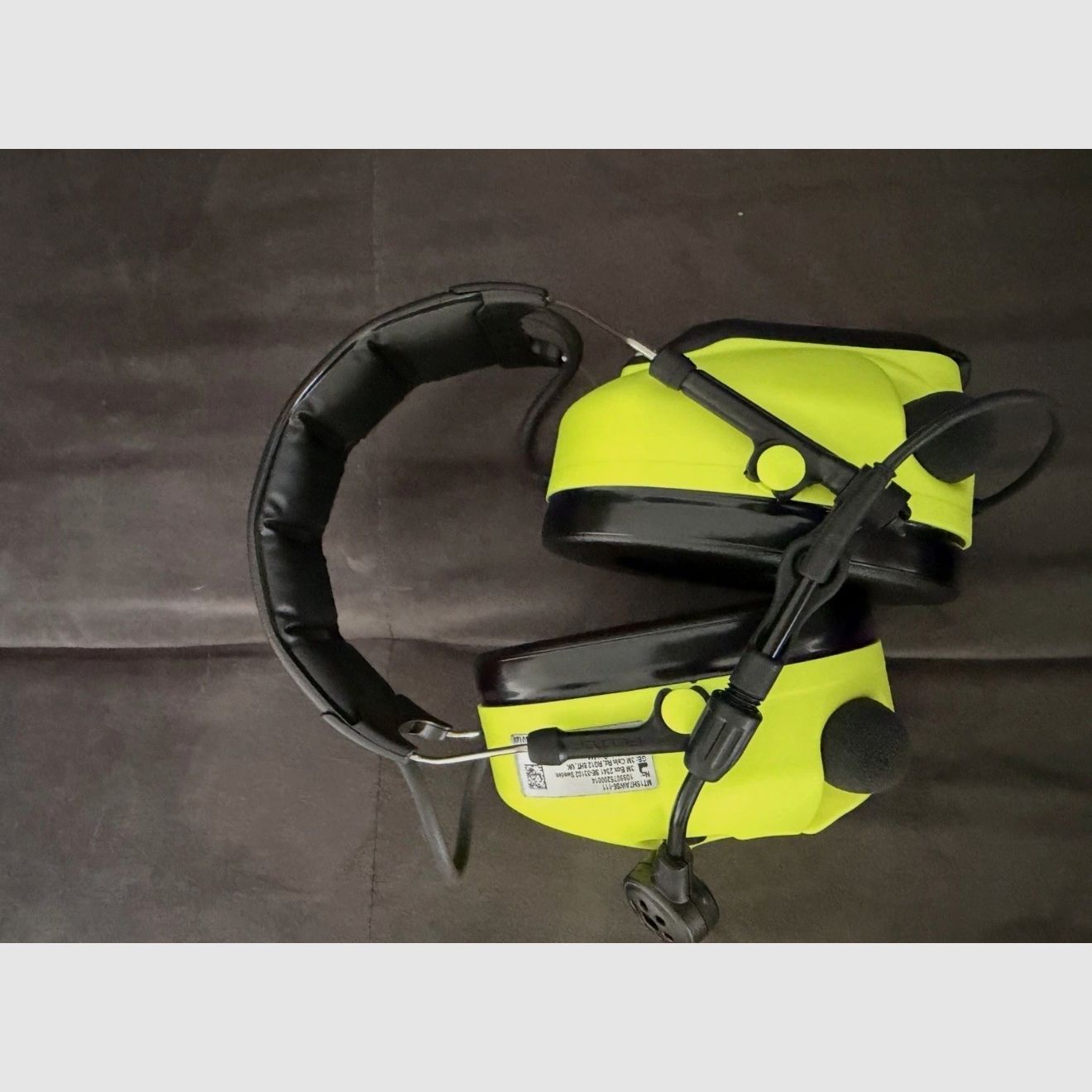 3M Peltor WS ProTac XPI Bluetooth Gehoorbescherming – NIEUW – Neon-Geel