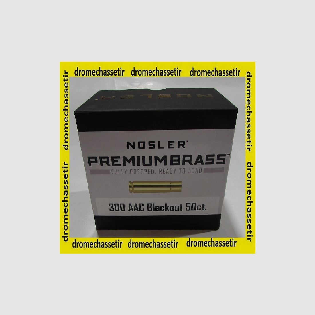 Lot 50 Hülsen Messing Nosler Kal. 300 AAC Blackout