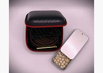 Set di pulizia armi corda di pulizia della canna fucile ad aria CO2 .17 Cal / 4,5mm + feltri di pulizia