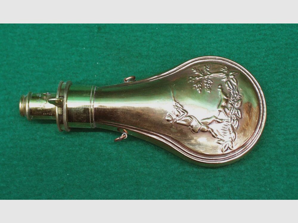 India powder bottle, copper (hunter)