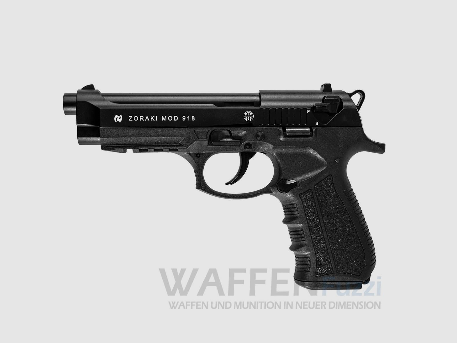 Zoraki 918-P schreckschusswapen 9mm geblauwde