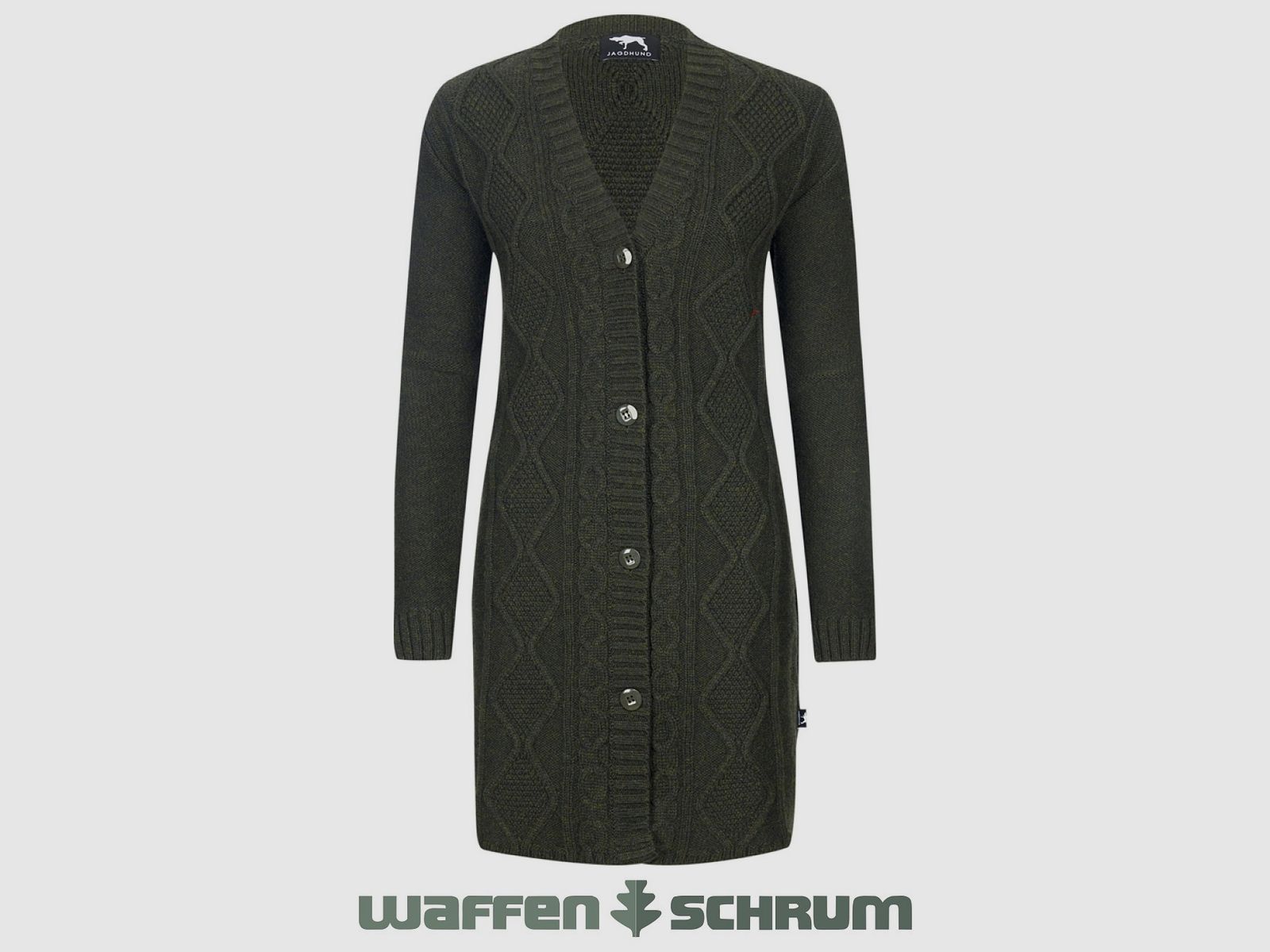 Jagdhund Strickmantel Krumau grün
