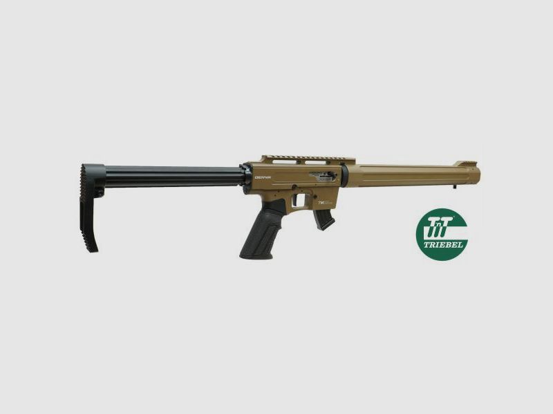 DERYA Arms KK-Selbstladebüchse Mod. TM22-A18 FDE .22lr  LL 46cm