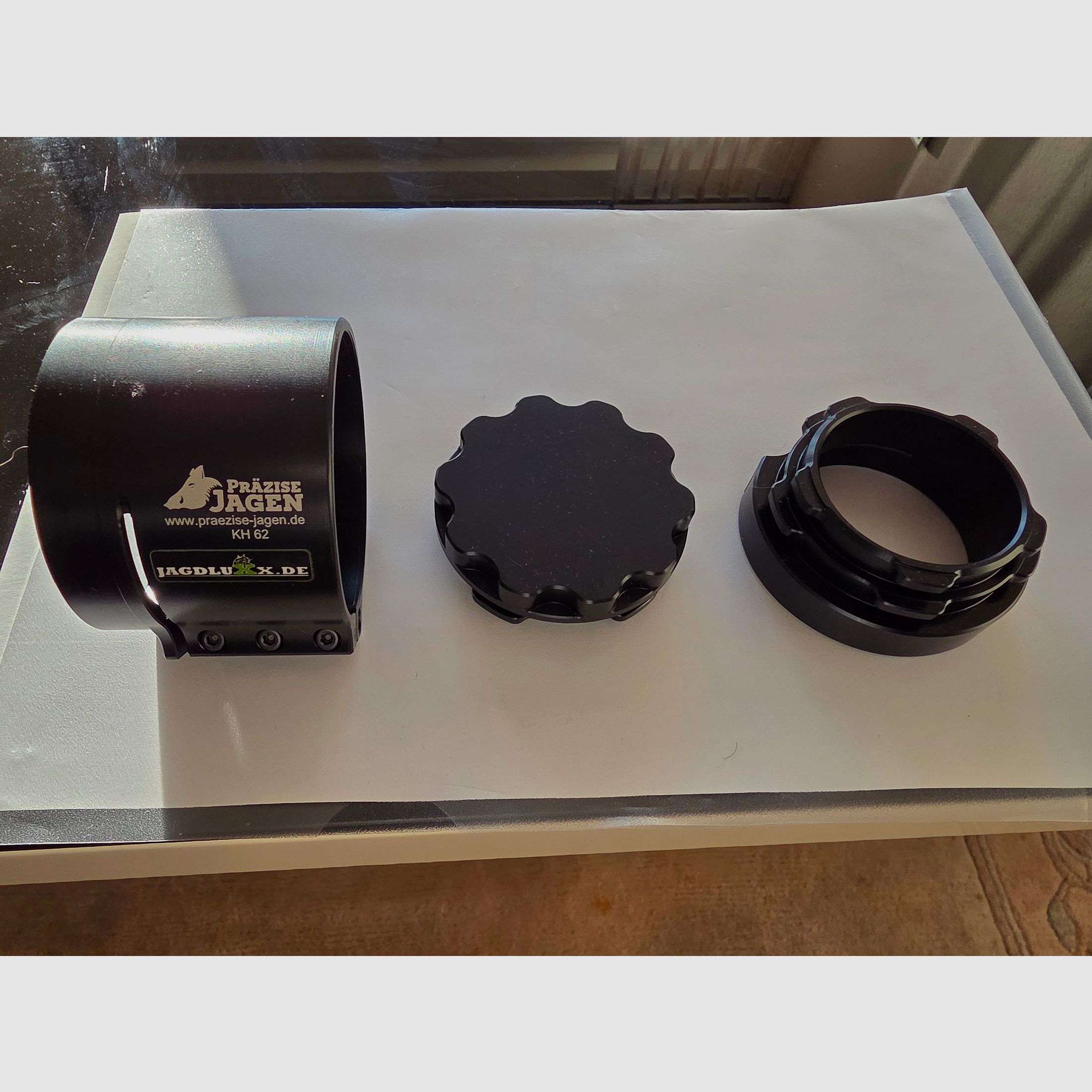 Präzise-jagen System 62mm w tym zatyczka nowa i nieużywana