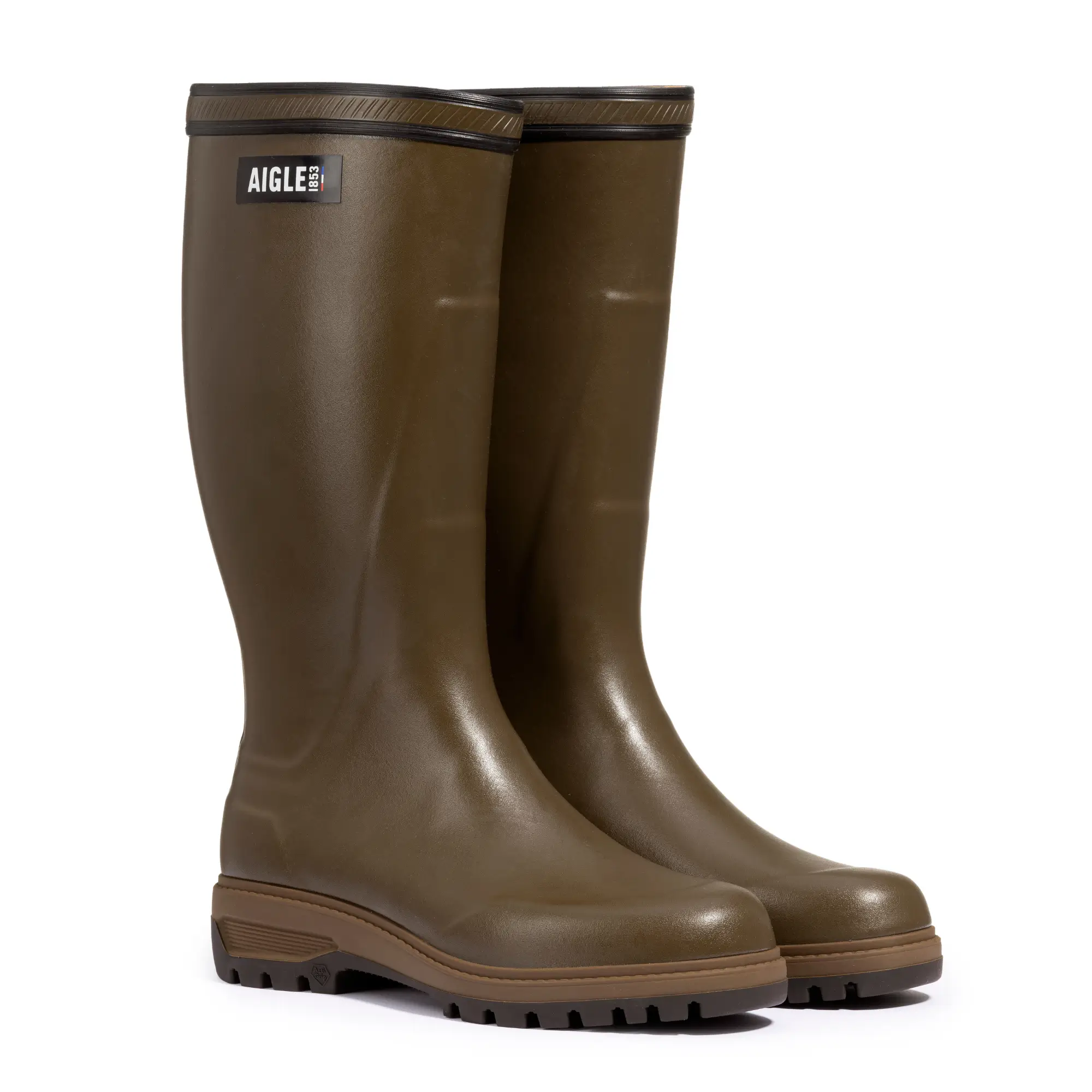 Aigle Parcours 3.0 Endurance Rubber Boots (Olive), image 1 of 4