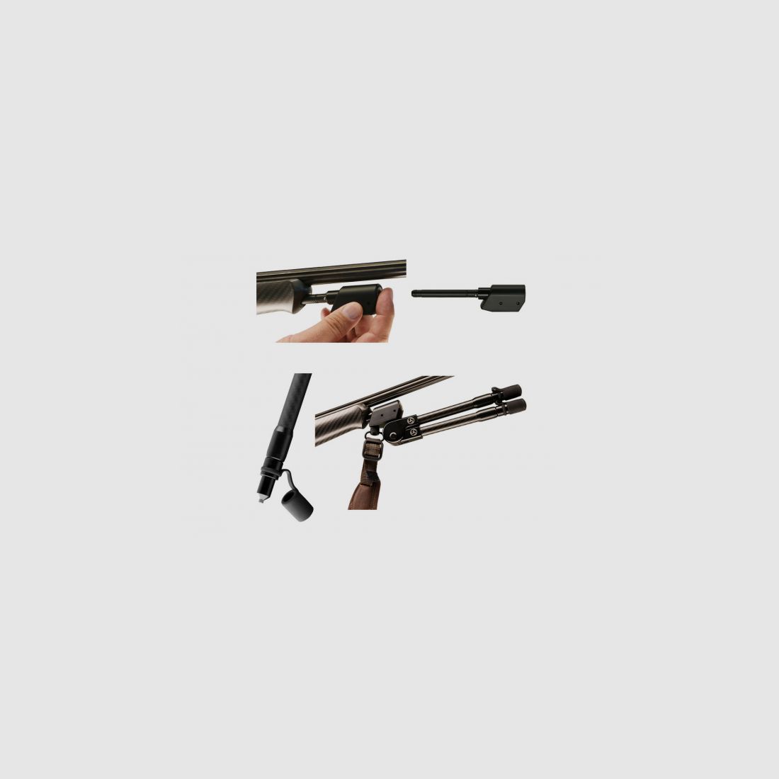 Sauer Bipod Flexpro inkl. Bipod-SUS für S 404