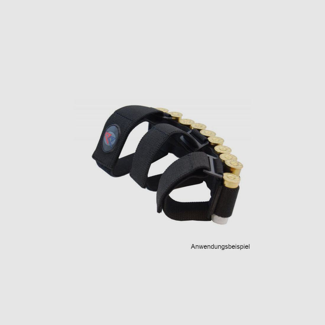 DAA forearm cartridge holder for shotgun ammunition