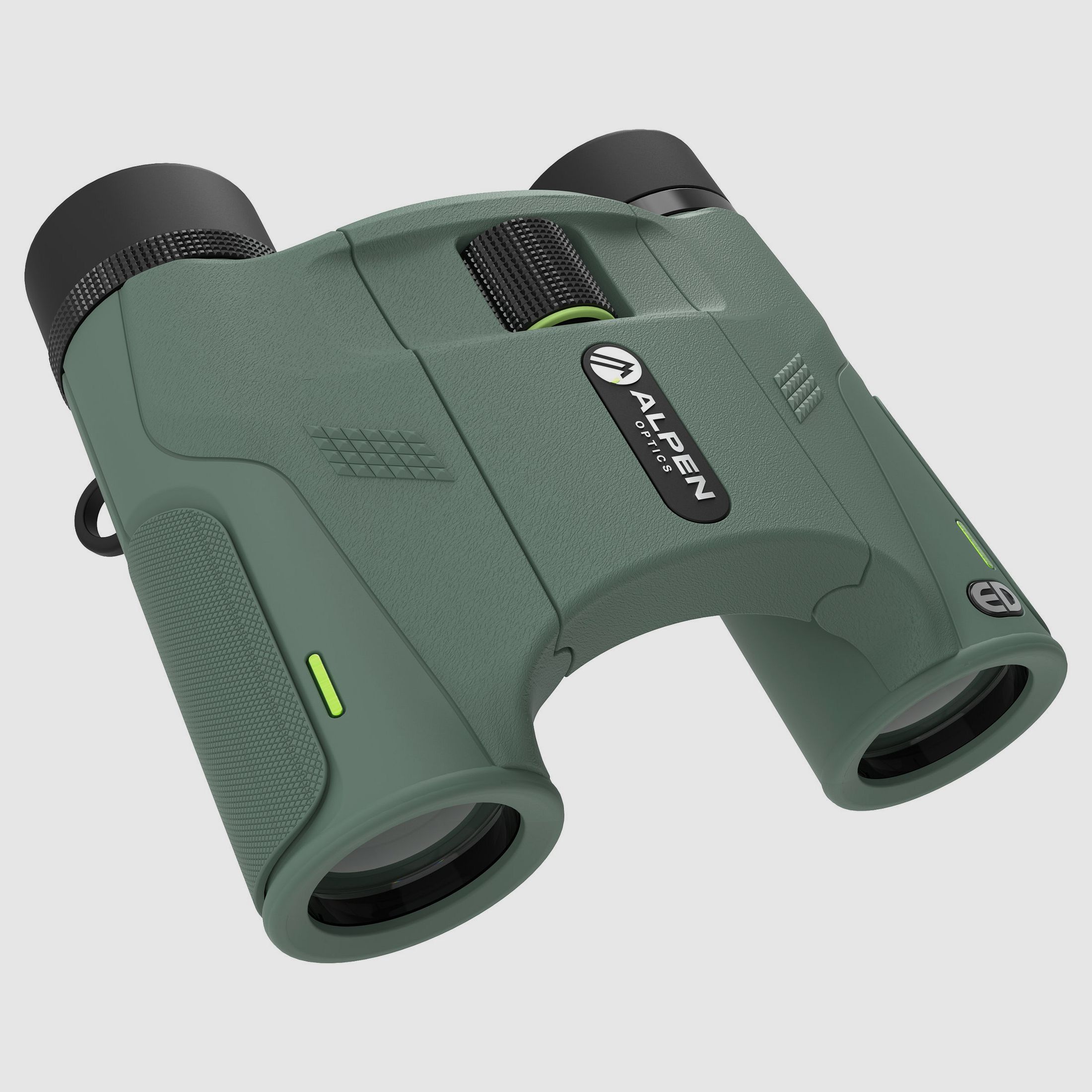 Prismáticos Alpen Optics Chisos 10x25 ED con recubrimiento PXA