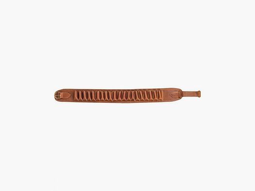 Leather Cartridge Belt Country Sellerie - 20 Tubes Cal.12 - Solid and Practical - Easy Transport of Cartridges