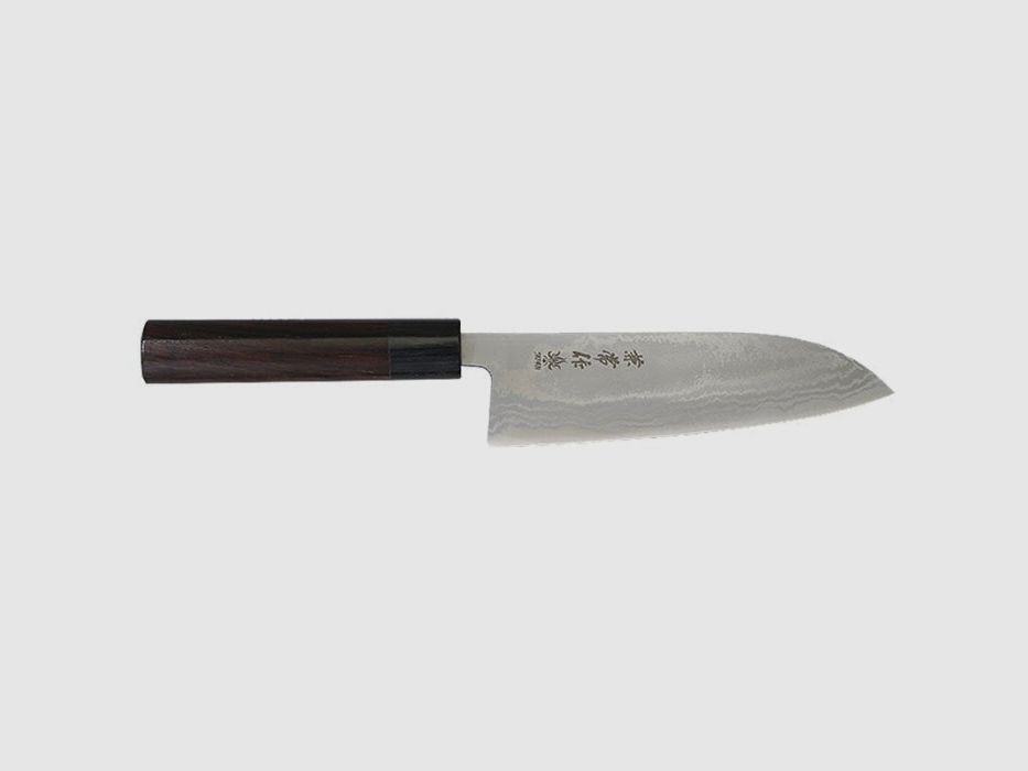 Kane Tsune Santoku Messer Sandelholz - Klinge 165mm