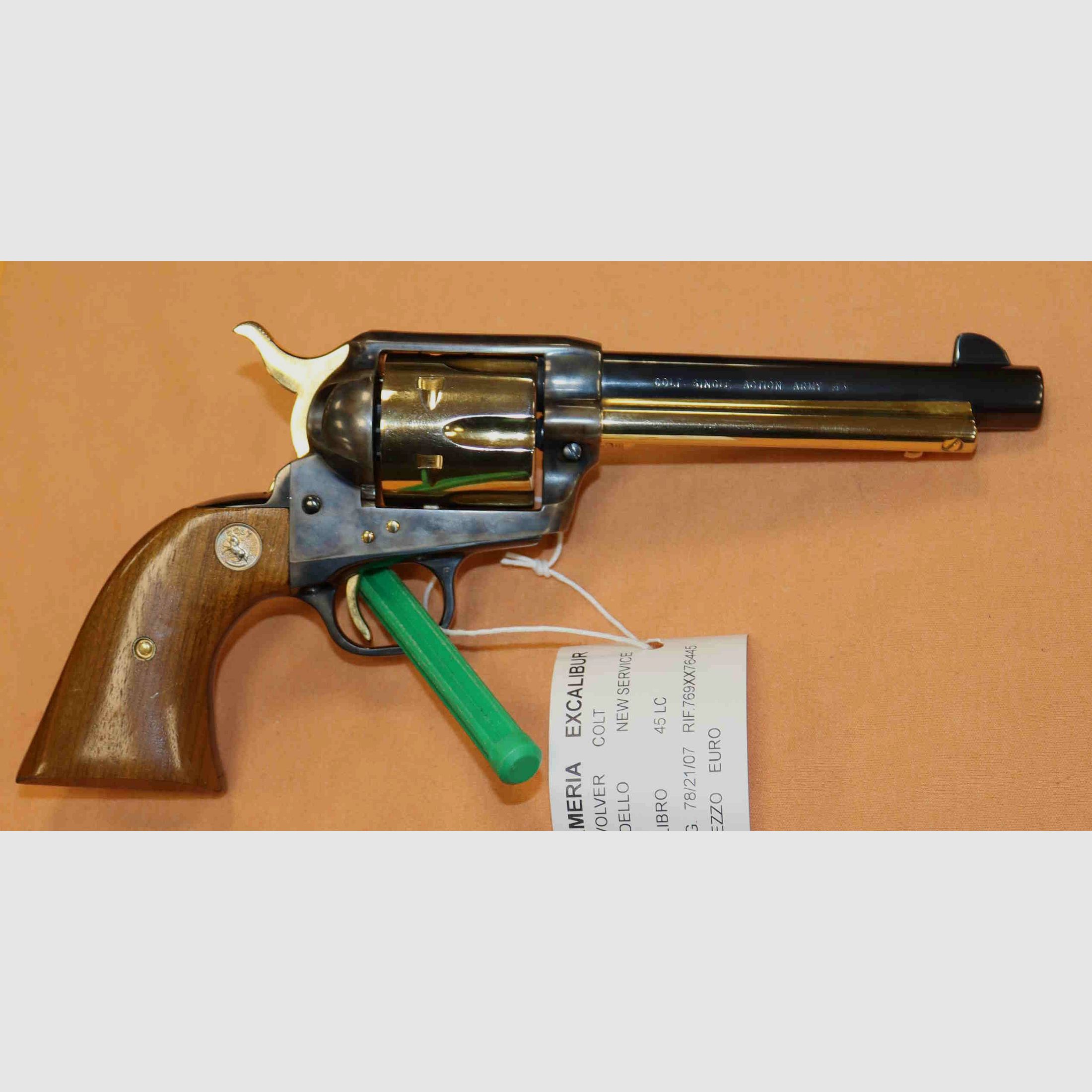 Colt Model SA Commemorative Revolver .45LC, image 5 of 10