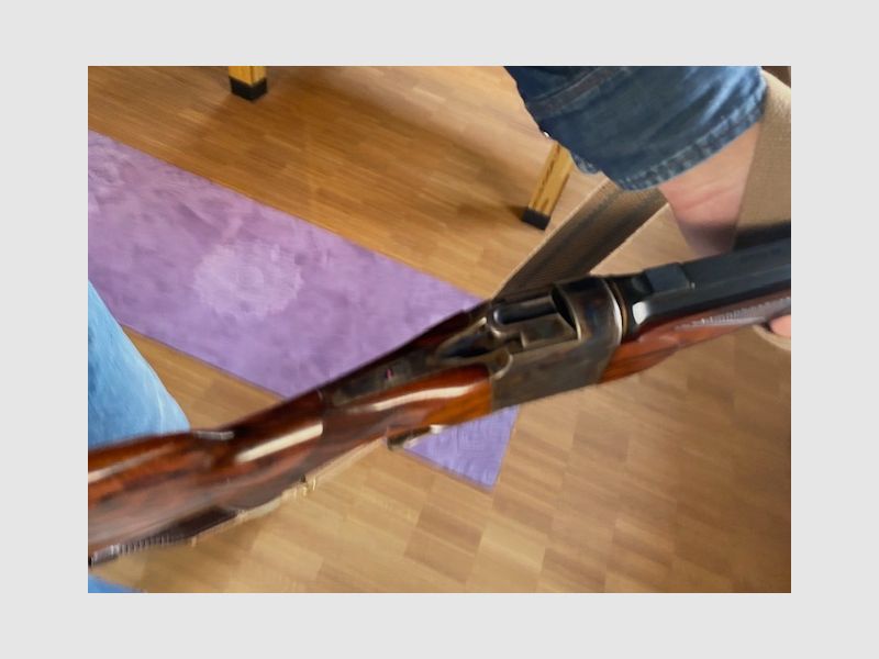 Blockbüchse Hagn von Ralf Martini Canada Gravur Florian Güllert, Bunthärung Herr Martini arbeitet nun bei Hartmann und Weiss 8x57IS 