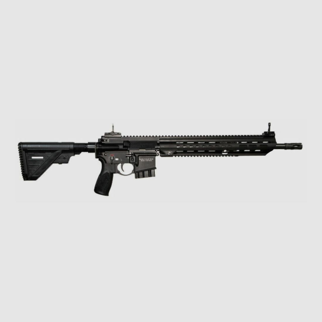 Heckler & Koch HK MR 223 A3 maniglia lunga, cal. .223 Rem 16,5" lunghezza canna nera - disponibile immediatamente +20€ spedizione MR223 prezzo consigliato: 3421€