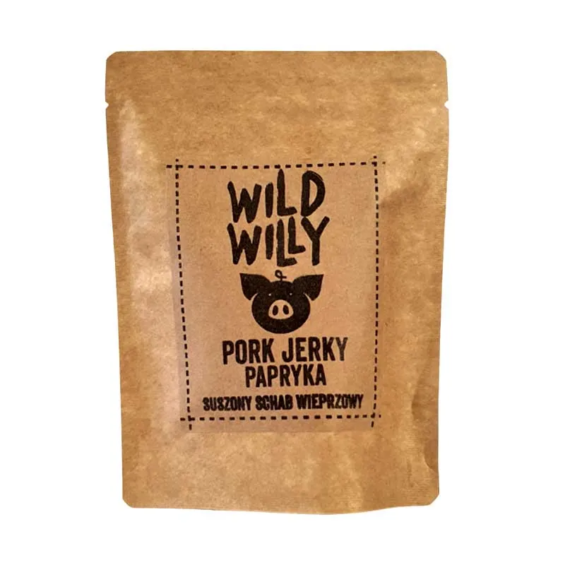 Carne di maiale essiccata Wild Willy Pork Jerky Paprika 30 g