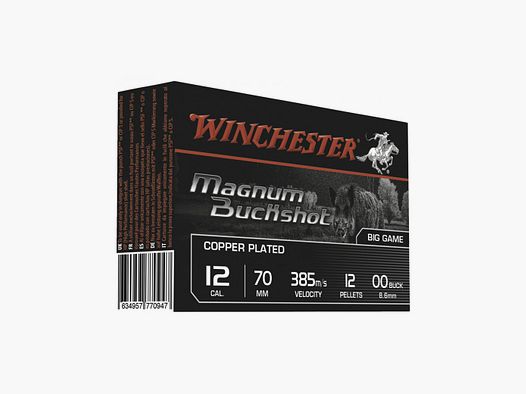 CAL12/70 - MAGNUM BUCKSHOT - WINCHESTER