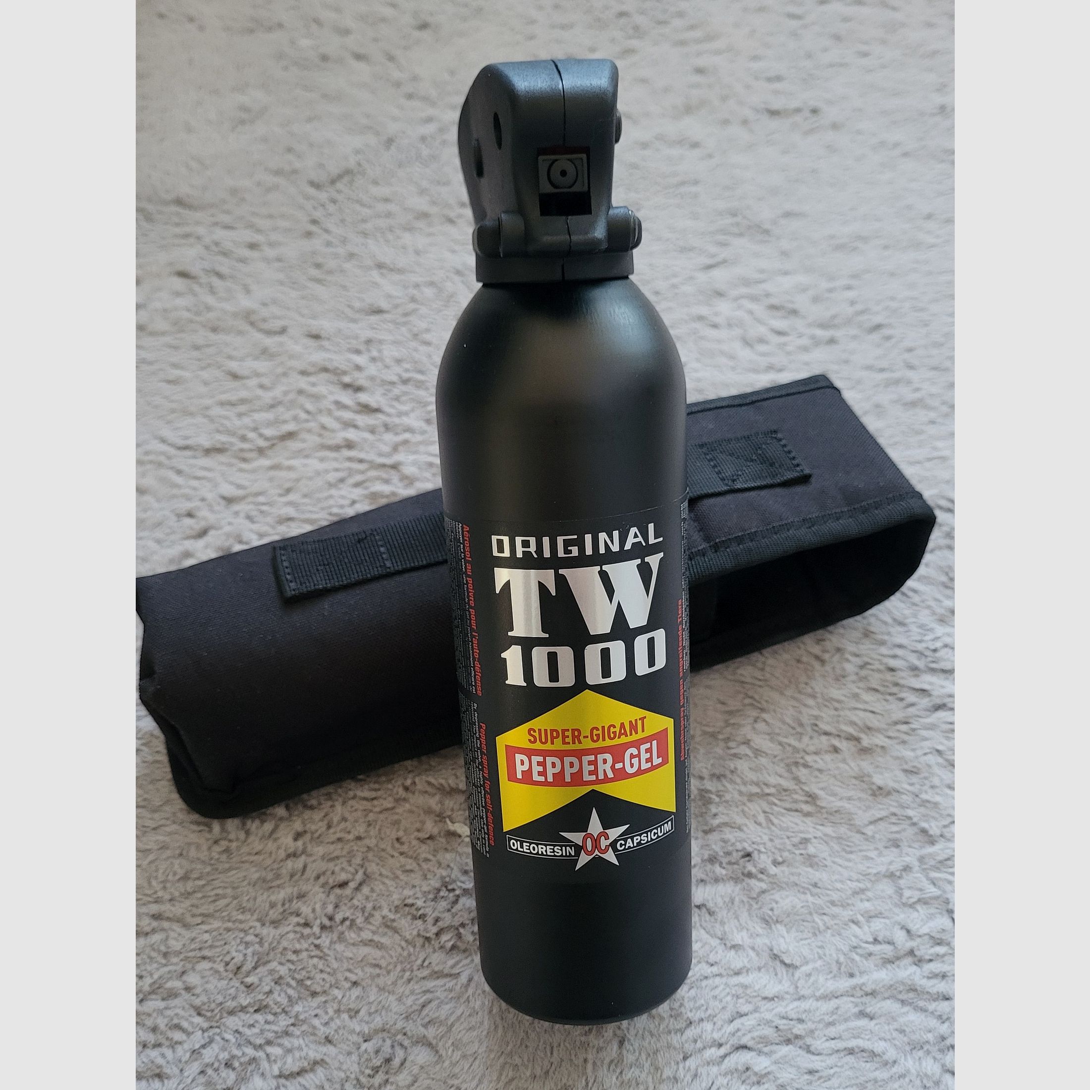 Pfeffergel TW1000 Super Gigant - 400 ml + Gürtelholster von Coptex 