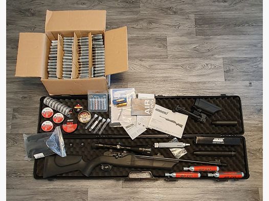 Hämmerli 850 AirMagnum FT 4,5 177 Mega Zubehör!!!