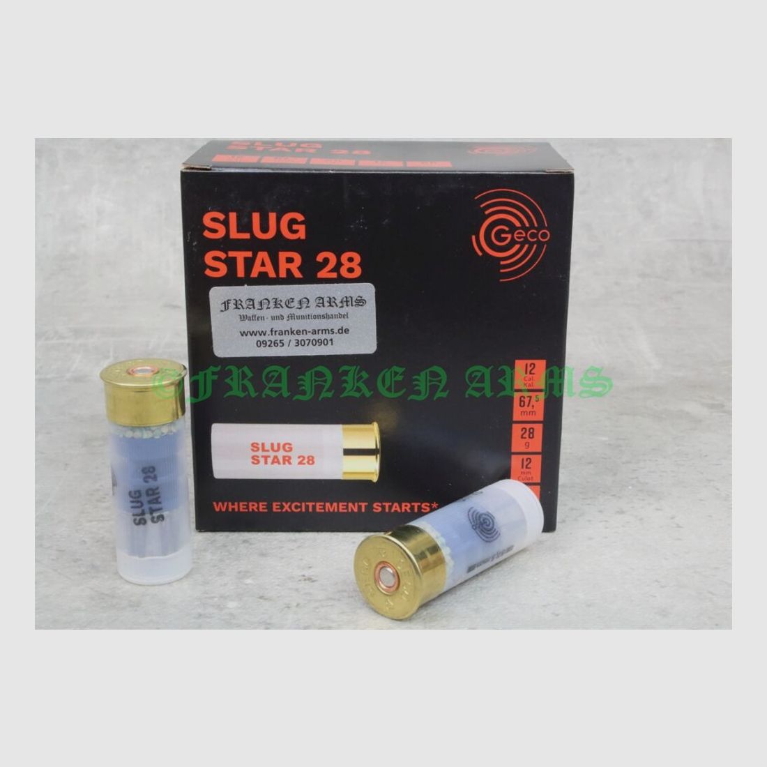 GECO Slug Star 12/67,5 28g 25Stück