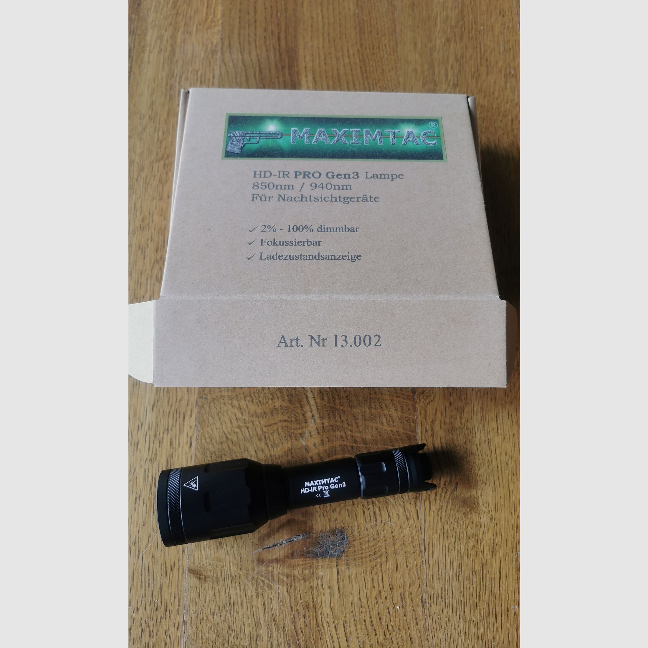 IR Lamp MAXIMTAC HD-IR PRO Gen3