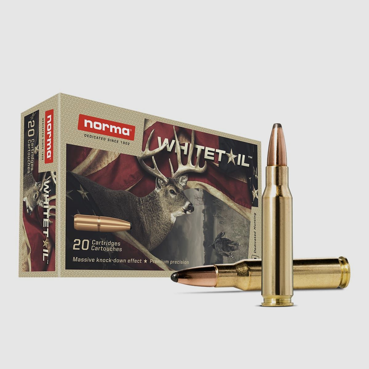 .308 Win NORMA WHITETAIL 150gr