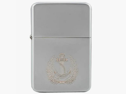 Unknown lighter Z-Plus gas with engraving marine wreath