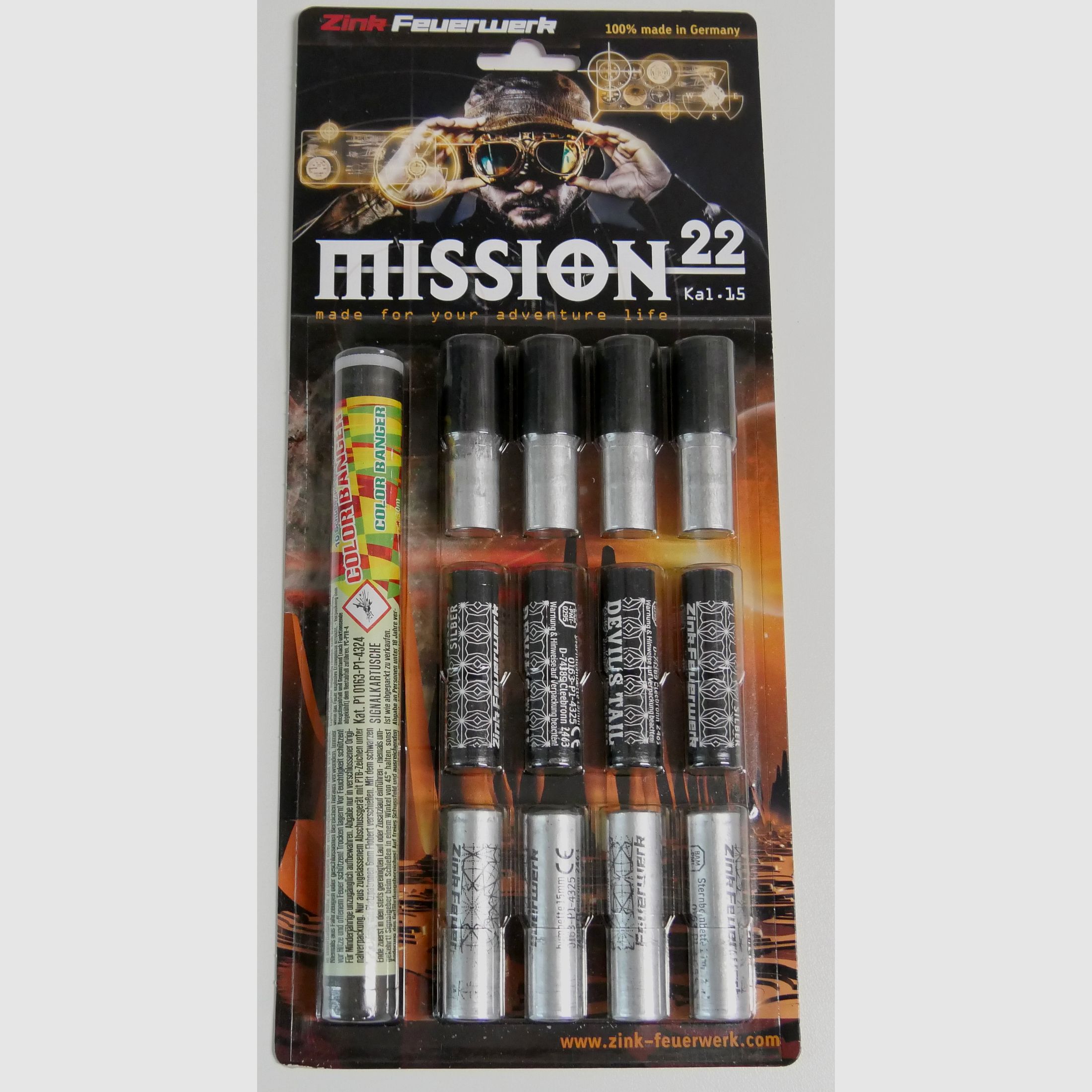 ZINK Mission 22 Pyro Feuerwerk Sortiment