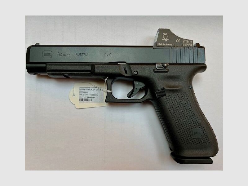 Kommissionen Pist. GLOCK 34 Gen.5 MOS
