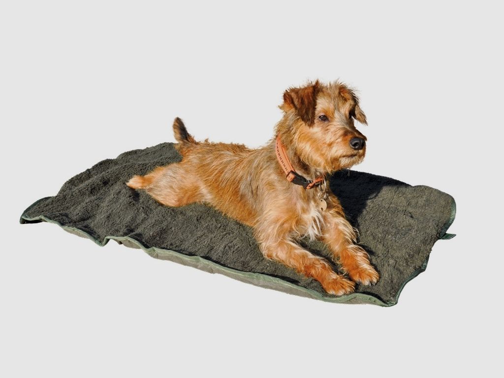 Hundedecke Faserpelz Hubertus Größe 100x70cm -ISO-