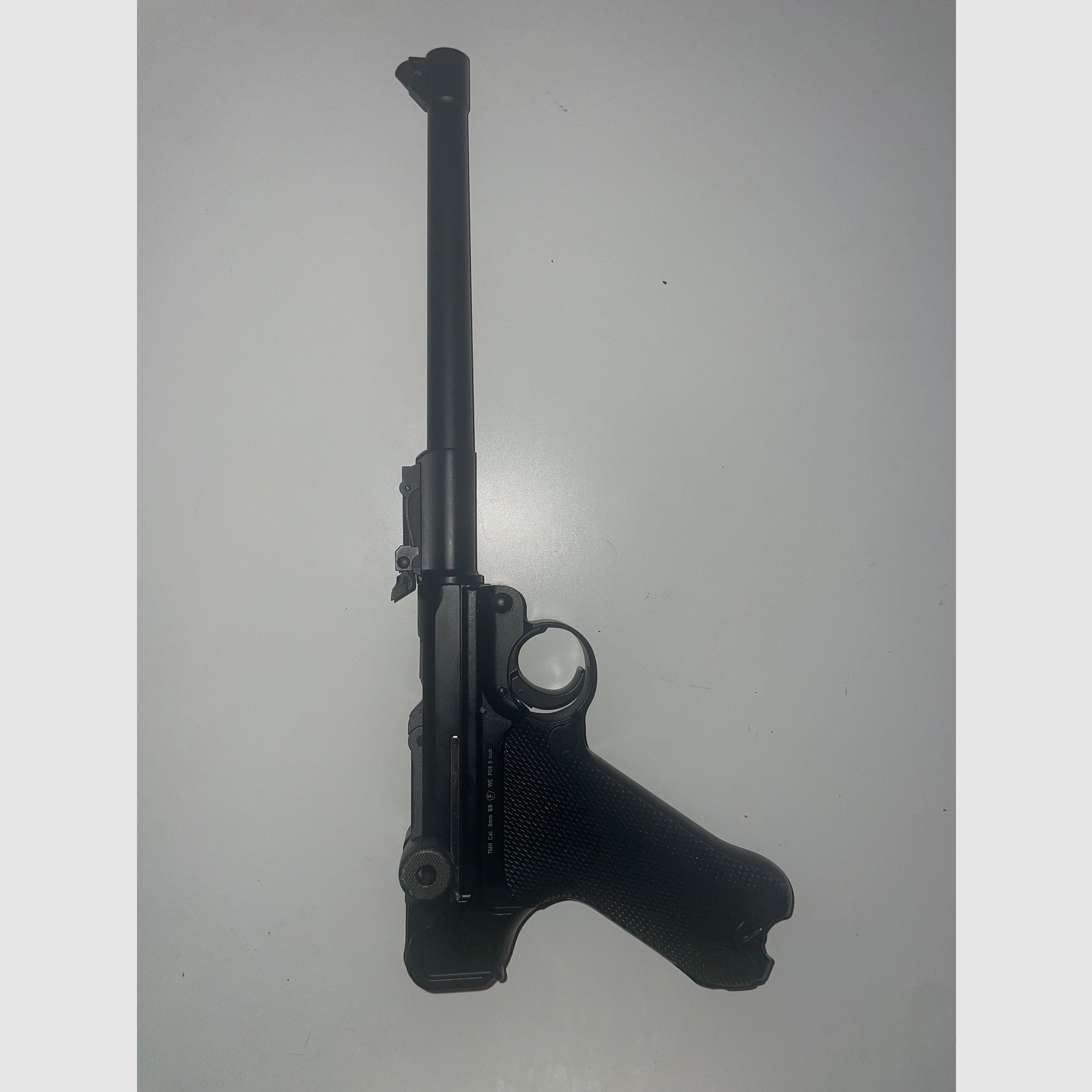 P08 GBB von WE, Drum Mag, Nuprol premium Rot Gas 