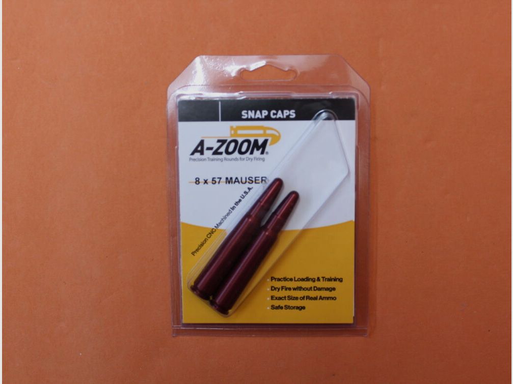 A-Zoom A-Zoom Exerzier-/ Pufferpatrone Alu 8x57JS VE 2 Stück (12235)