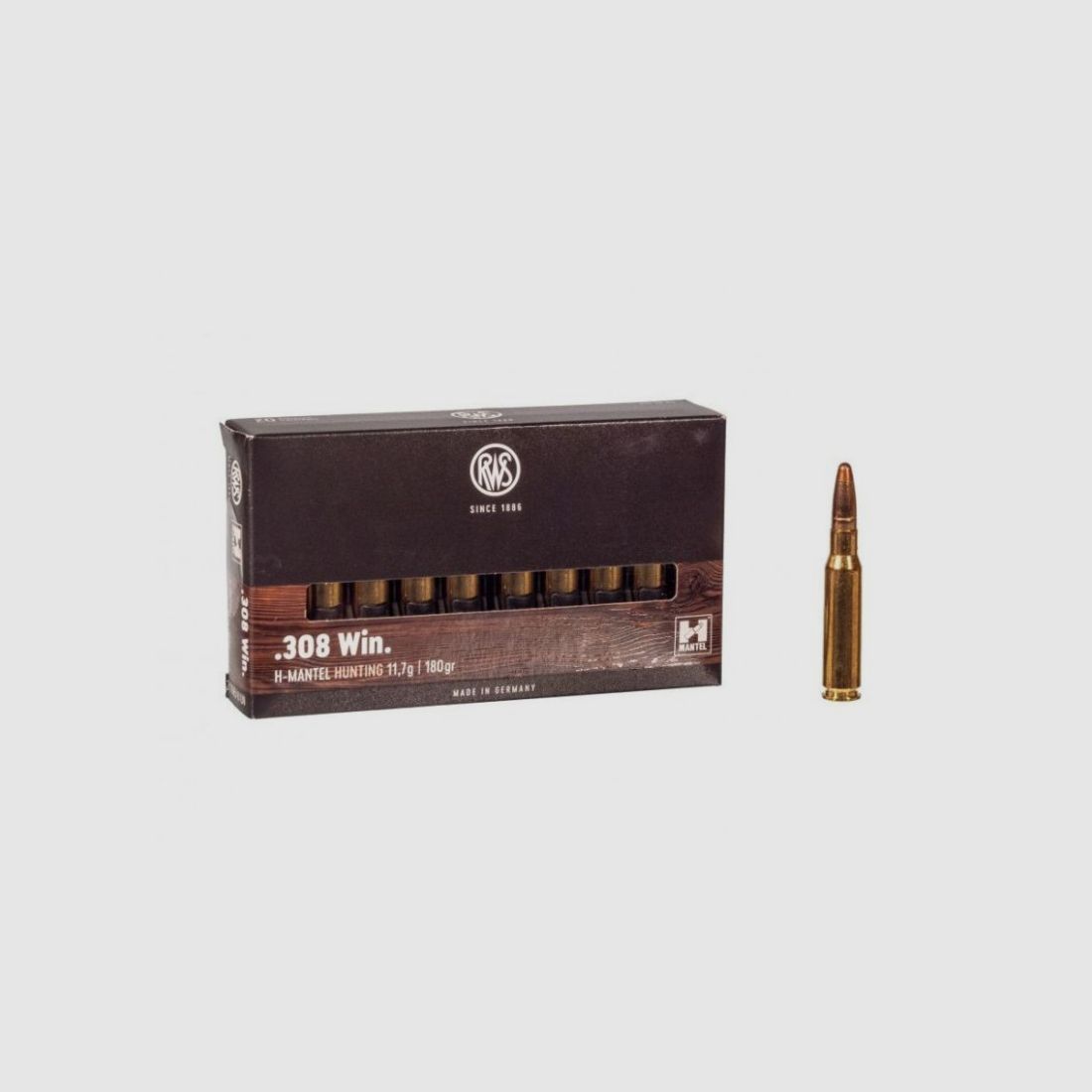 RWS CARTUCHOS .308 Win 180 gr