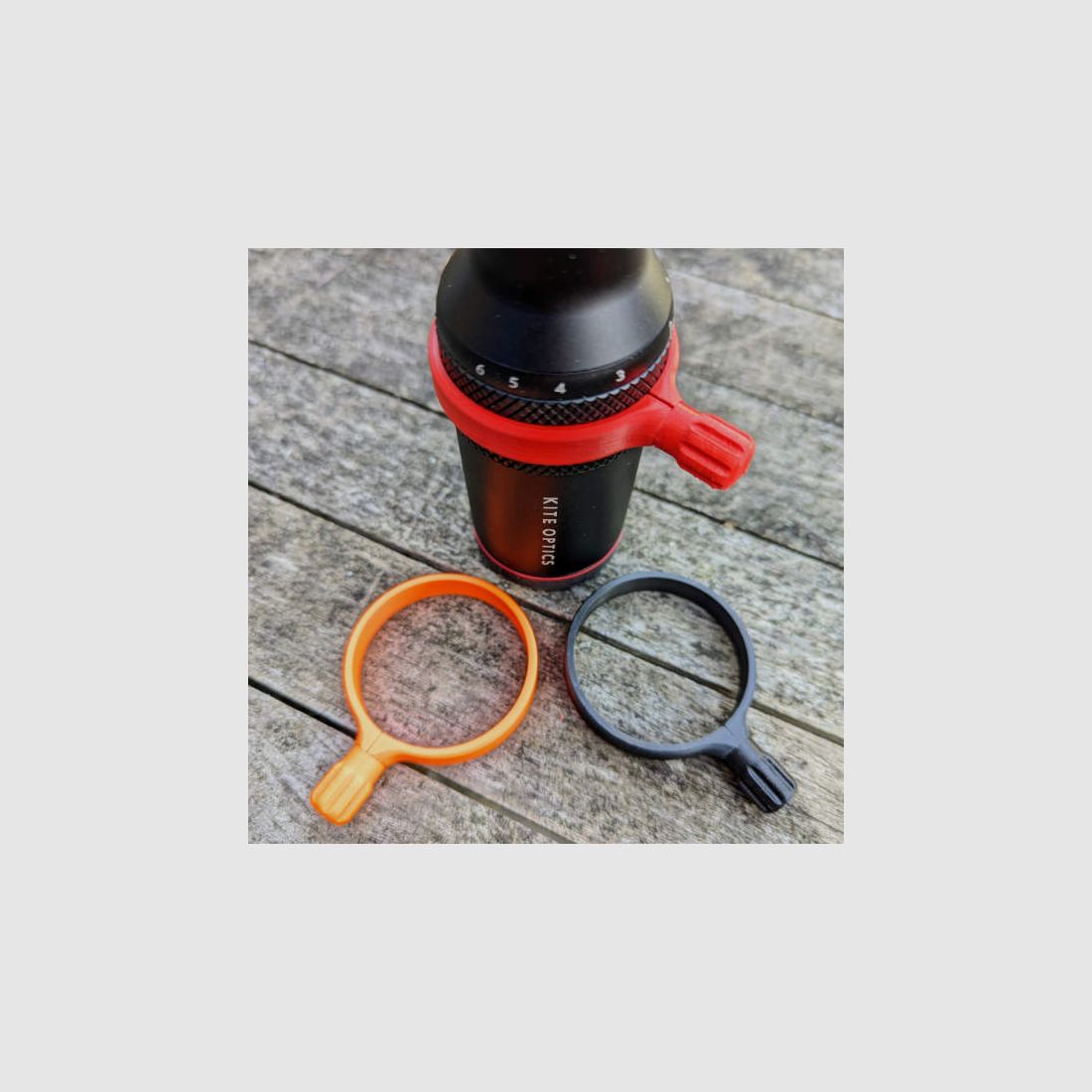 For Kite B6: Quick adjustment lever for magnification setting