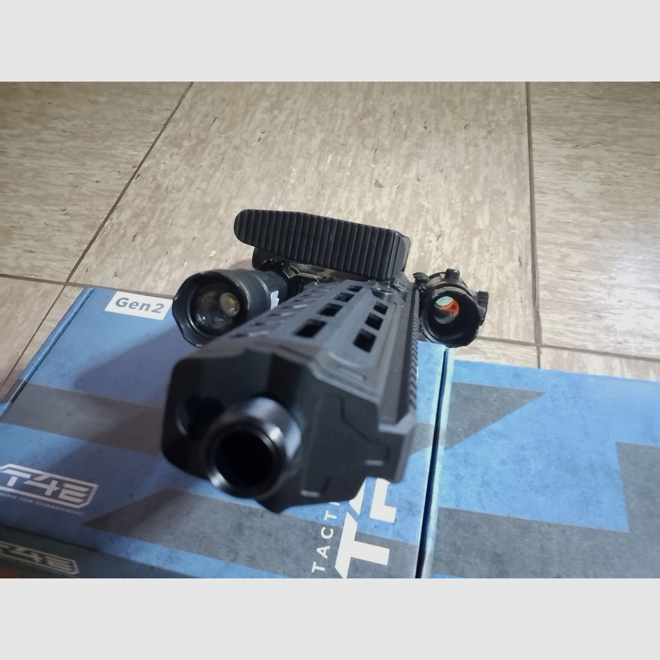 Neu T4E RAM HDR50  Tr50 gen2 + Carbine Conversion Kit+ Alu kugeln + Rubberballs .50 + Flashlight + CO2 Kapseln+ Visier Ovp 
