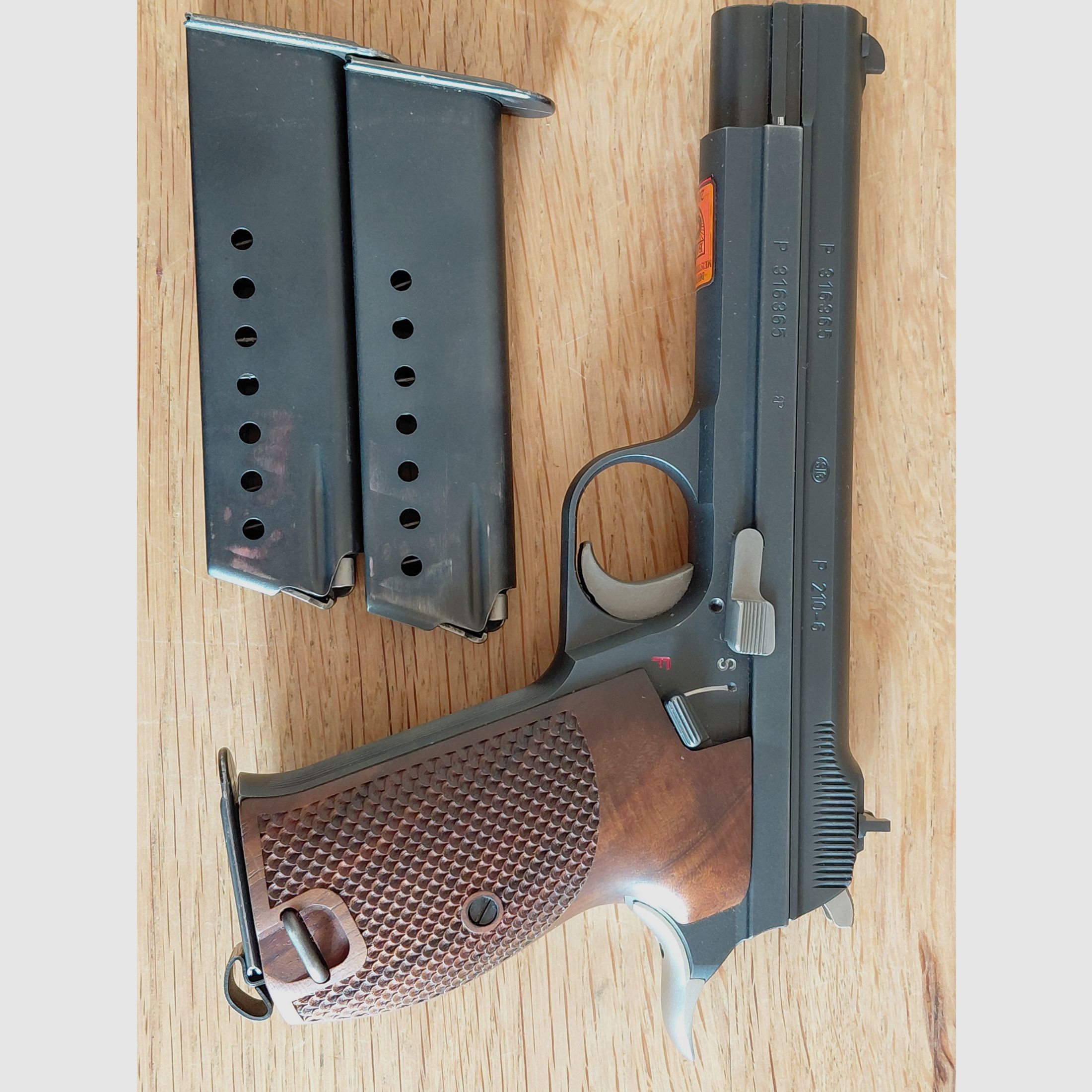 Molto bella SIG P210-6, immagine 2 di 16