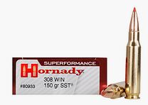 Hornady Superformance .308 Win. 150GR SST 20 Patronen