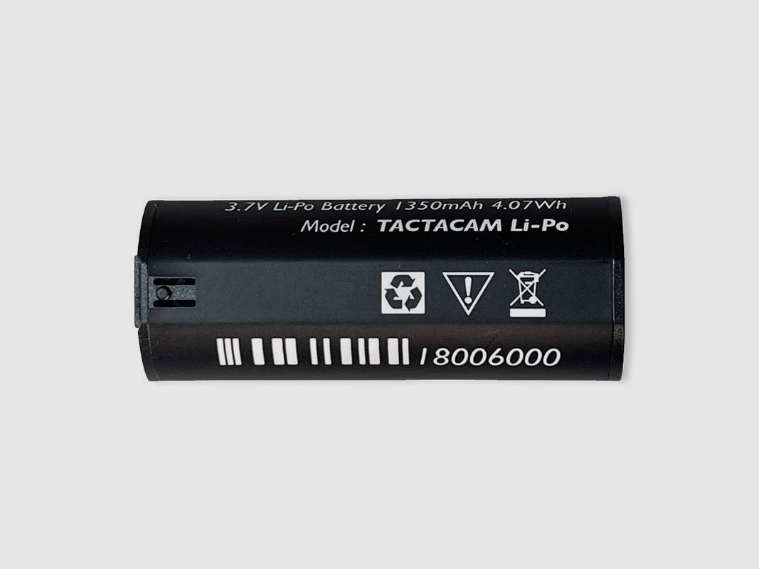 TACTACAM Li-Po-accu voor camera 3,7 V 1350 mAh, afbeelding 1 van 3