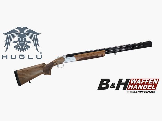Huglu Huglu Bockdoppelflinte Victor Silber 76cm
