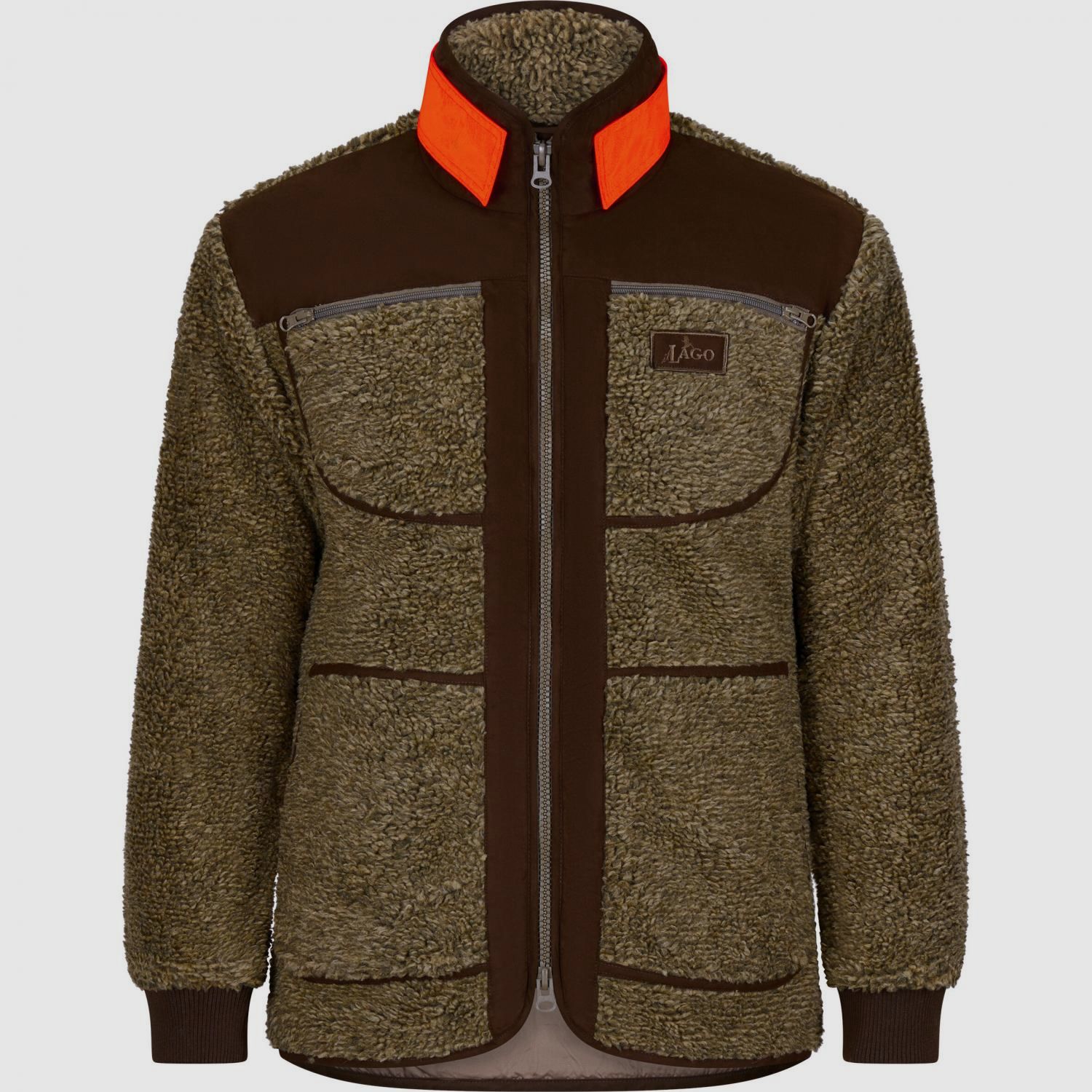 Faserpelzjacke Hakon Herren (Oliv)