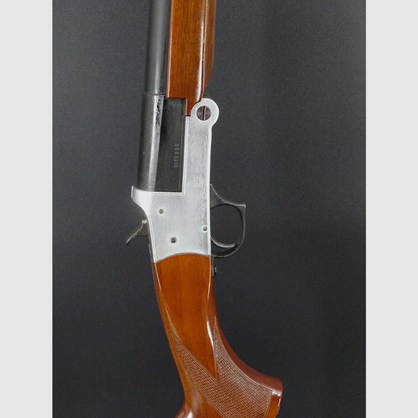 Luger Hahnflinte Einlaufflinte Kaliber 12/70 Hahnflinte