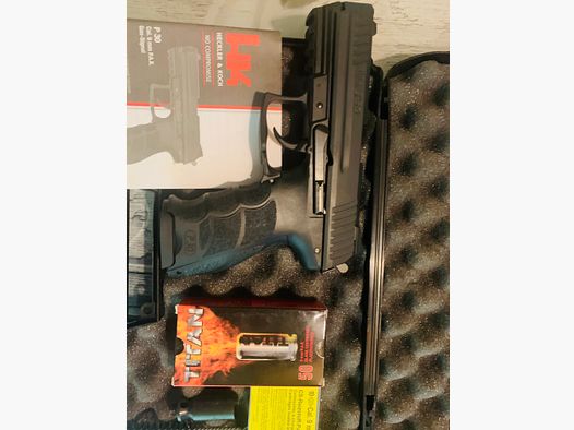 Heckler und Koch-P30 9mm P.A.K.  Gas , Platz ,Pfeffer 