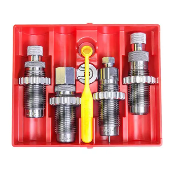 Jeu de 4 outils carbure Deluxe pour armes de poing Lee 38SP, 357 Mag, image 1 sur 2