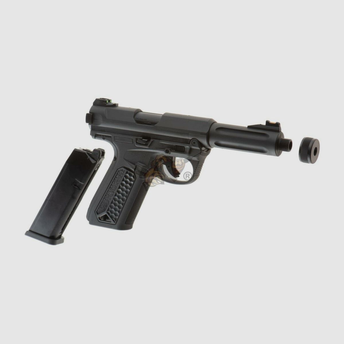 AAP01 Assassin Airsoft Pistole GBB in Schwarz - Action Army