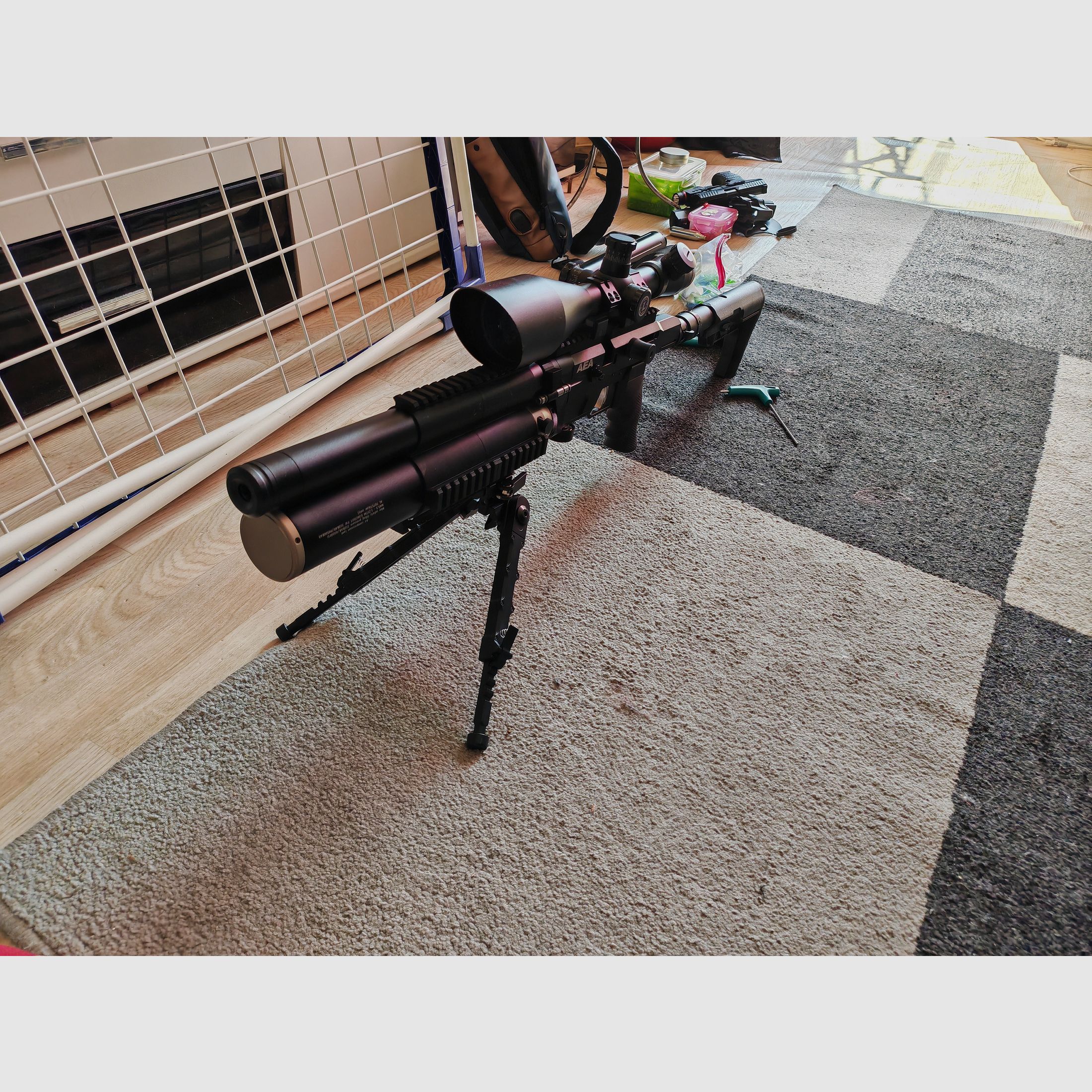 AEA HP MAX MK2 plus Zubehör und Munition