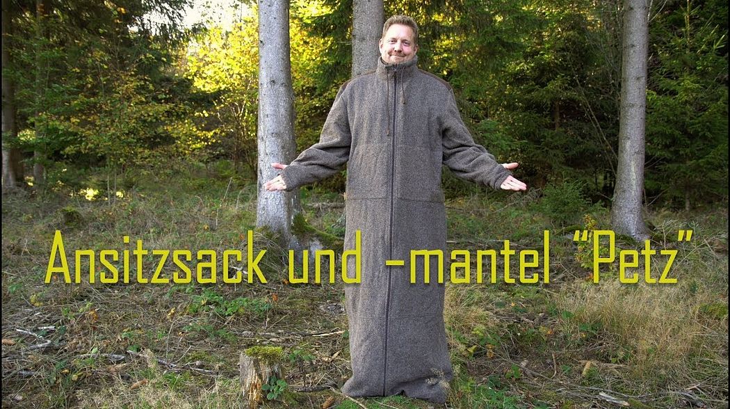 Ansitzsack und -mantel Petz