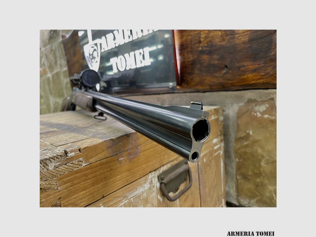 UTILISÉ – Fusil superposé – P. ZANARDINI ARTIGIANALE Cal. 20 Mag. et 5,6×50 R.MAG., image 9 sur 11