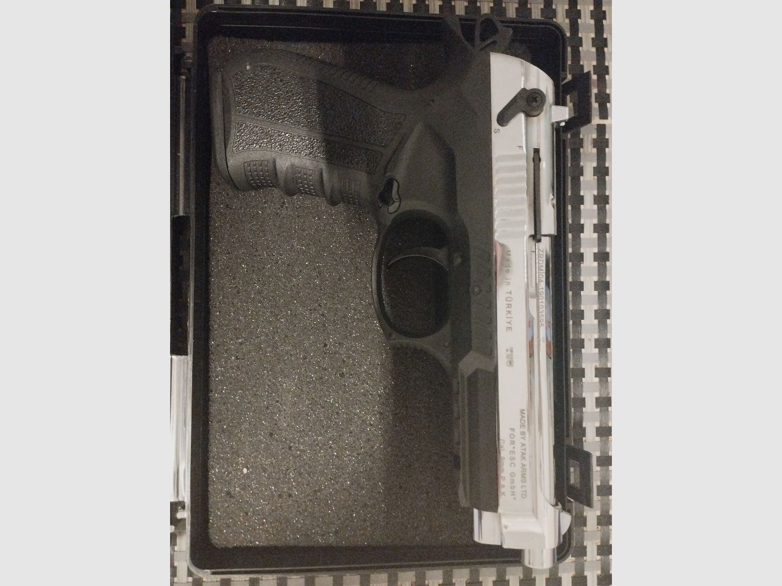 Zoraki 918 Chrome -9 mm P.A.K.- Full Set