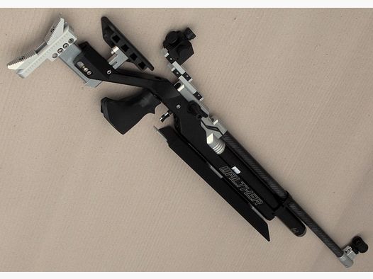 WALTHER LG400 BLACKTEC MIT AUFLAGEPLATTE UND VISIERVERLAGERUNG