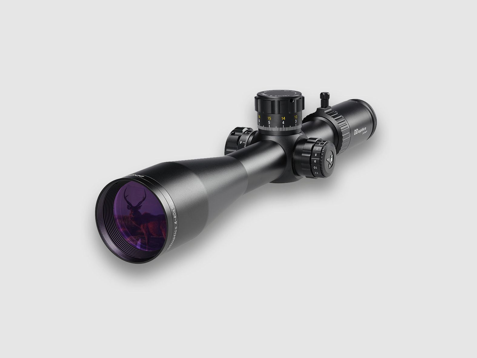 DDoptics Zielfernrohr | DDMP V10 4-40x50 | Sportschießen | MOA | tac-A.