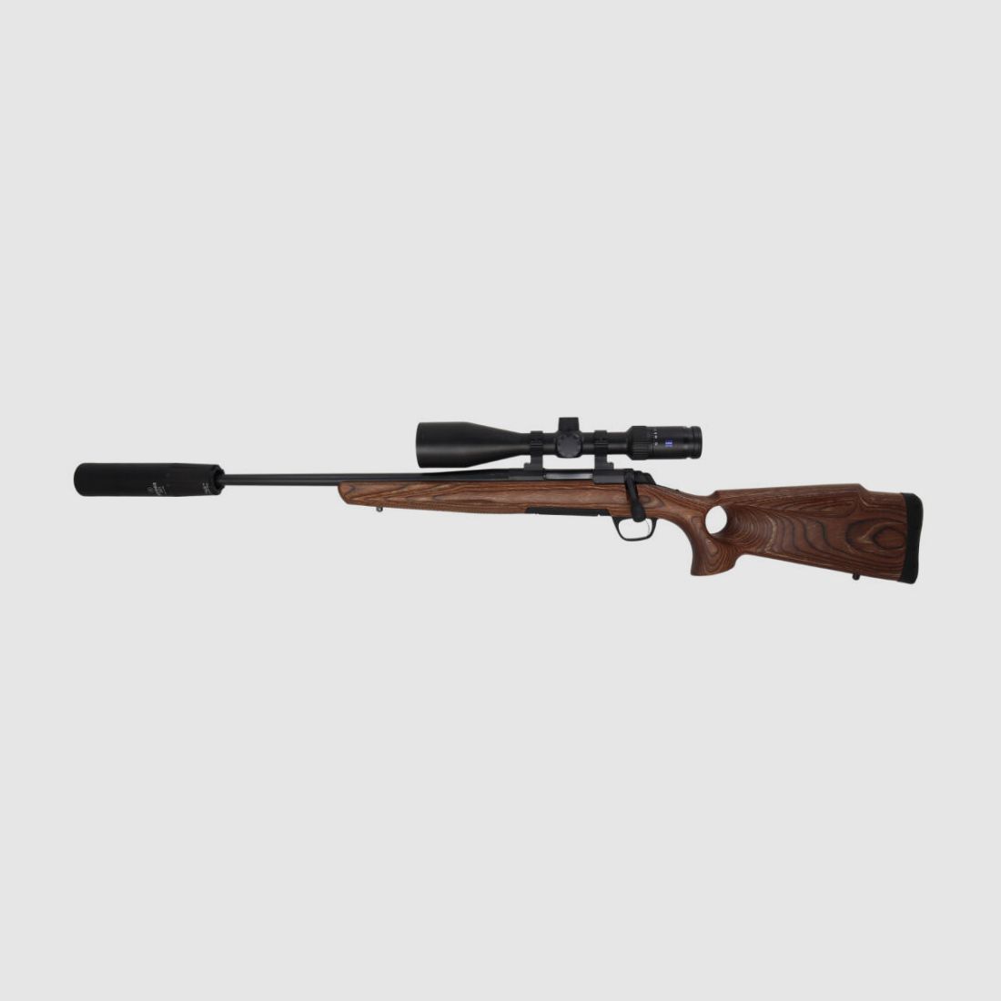 Browning LINKS- Paquete completo de repetidor: X-Bolt SF culata perforada | Zeiss ZF | silenciador | montado