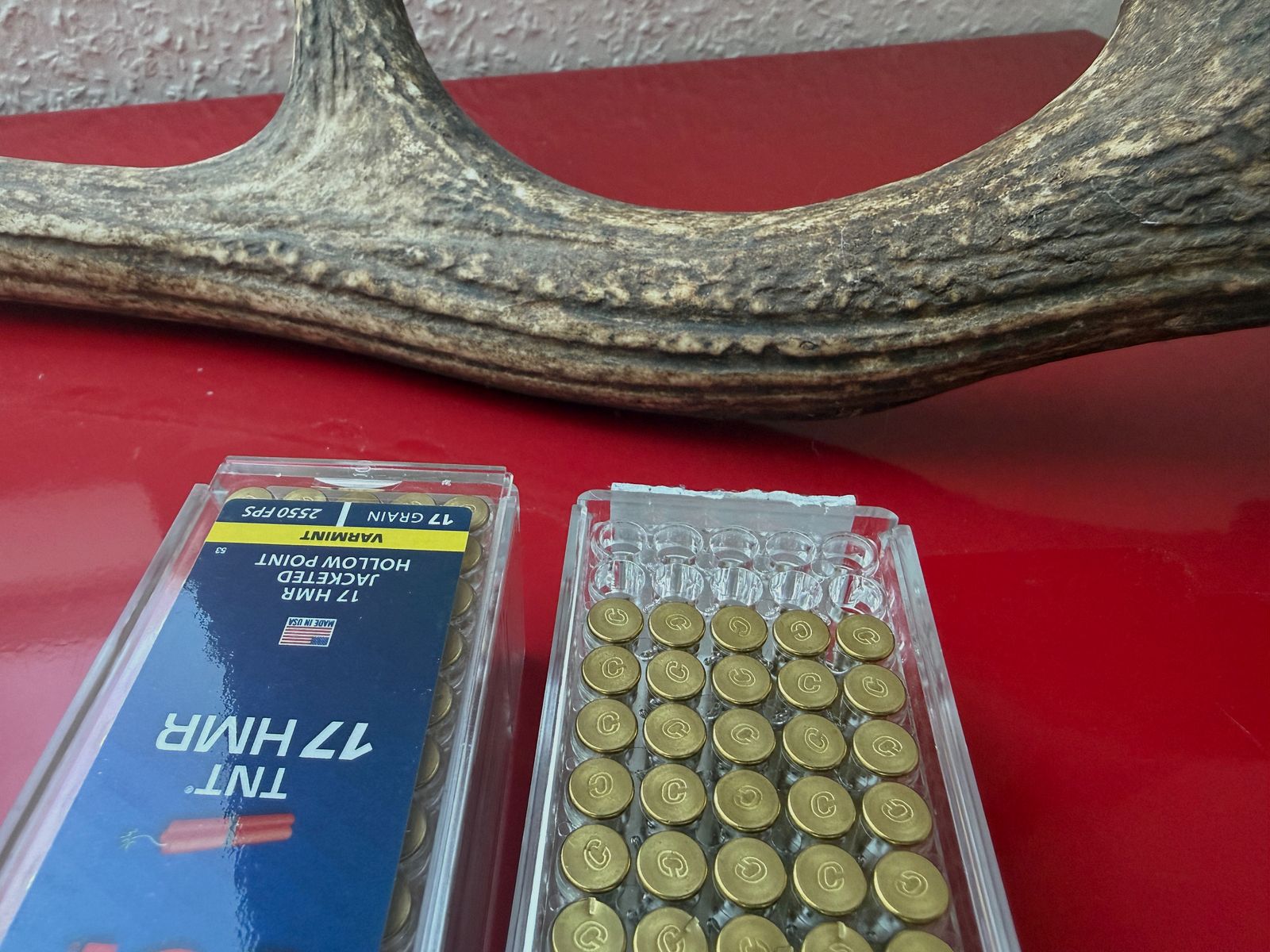 235 Schuss .17 HMR (Hornady & CCI) 17GR VMAX